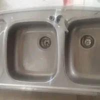 سینک ظرفشویی|آب‌چکان و نظم‌دهنده ظروف|قم, علی آباد سعدگان|دیوار