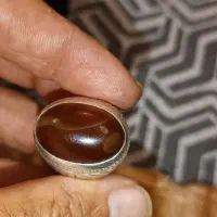 انگشتر عقیق سلیمانی و یاقوت معاوضه