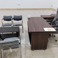 فروش فوری ست میز و صندلی و جلو میزی|دفتر کار|خرمشهر, |دیوار
