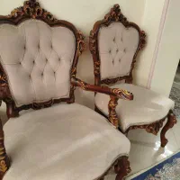 مبل سلطنتی و میز ناهار خوری