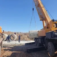 اجاره جرثقیل۳تن باجک پالت و جرثقیل۷تن۳۲متری وسبد|ماشین‌آلات صنعتی|تهران, شهرک آزمایش|دیوار