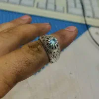 انگشتر نقره موزانایت