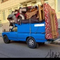خدمات حمل نقل اثاثیه منزل کامیون های مسقف و کارگر|خدمات حمل و نقل|اصفهان, فرح آباد|دیوار