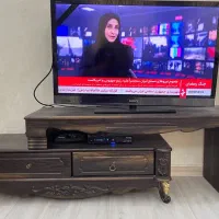 میز تلویزیون چوبی