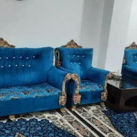 مبل هفت نفره|مبلمان خانگی و میز عسلی|ماهیدشت, |دیوار