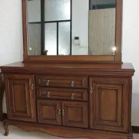 اینه و کنسول تمام چوب