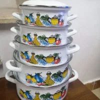 سرویس قابلمه چدن لعاب ترکیه