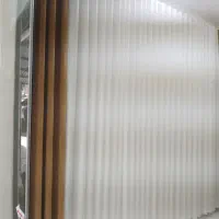 پرده اسکاجی با شال مخمل