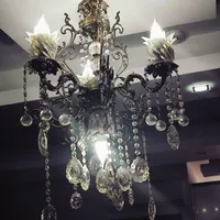 لوستر برنز ۴ شاخه