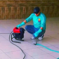 لوله بازکنی چاه فنر برقی فنرزنی فاضلاب ۲۴ساعته