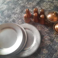 ظروف مسی زیبا|ظروف سرو و پذیرایی|کرمانشاه, |دیوار