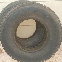 یک جفت لاستیک روکش گرم گل عقب کارنکرده۲۴ ۱۲|قطعات یدکی و لوازم جانبی|محمدیه-قزوین, |دیوار