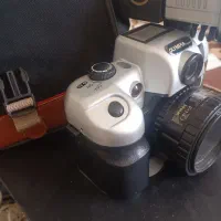 دوربین عکاسی قدیمی سالم در حد نو ساخت ژاپن.|دوربین عکاسی و فیلم‌برداری|داراب, |دیوار