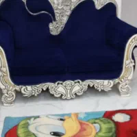 یک دست مبل هفت نفره با جلو مبلی دوتا عسلی|مبلمان خانگی و میز عسلی|آبیک, |دیوار