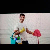 نظافت خونه انجام میشود