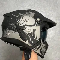 کلاه کاسکت فک جدا Rapido مدل 890 (طرح بون مشکی)|قطعات یدکی و لوازم جانبی|تهران, جوادیه|دیوار