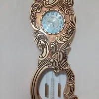 ساعت ایستاده چوبی