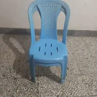 ۲تا صندلی پلاستیکی ابی