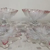 میوه خوری وشیرینی خوری کریستال والتر آلمان اصل|ظروف سرو و پذیرایی|تهران, ارامنه|دیوار