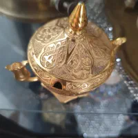 شمعدان و ساعت برنزی سیاه قلم|صنایع دستی و سایر لوازم تزئینی|تهران, شهید فکوری|دیوار