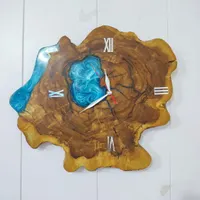 ساعت چوب و رزین