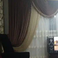 دستک پرده مخمل با والان
