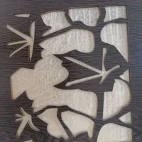 لوستر آویز چوبی