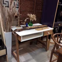 میز تحریر چوبی کار دست بسیار زیبا نو نو