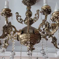 لوستر ۵ شاخه ۱۰ شعله