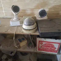 ۳عدوربین وهاردسالم ومقداری کابل