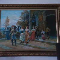 تابلو نقاشی رنگ و روغن|تابلو، نقاشی، عکس|تهران, درختی|دیوار