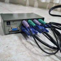 سوییچ کی وی ام switch KVM دو پورت|قطعات و لوازم جانبی رایانه|قدس, شهر‌قدس|دیوار