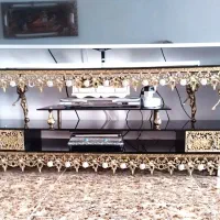 آینه‌کنسول،ساعت‌ومیزTVبرنز|بوفه، ویترین، کنسول|ایوان, |دیوار