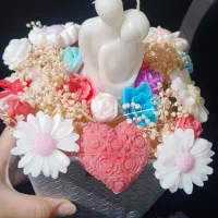 انواع باکس شمع  ولنتاین،مناسبتی،مذهبی،گل،فانتزی