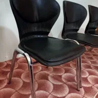 صندلی چرم صدفی نو