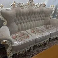 مبلمان سلطنتی ۹ نفره تمام چوب نو|مبلمان خانگی و میز عسلی|قم, زنبیل آباد|دیوار