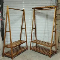 رگال چوبی مدل دو طبقه