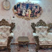 مبل سلطنتی سالم و بدون ایراد|مبلمان خانگی و میز عسلی|قائم‌شهر, |دیوار