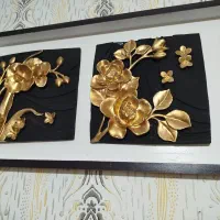 تابلو فرش و تابلوی سه تایی|تابلو، نقاشی، عکس|ملایر, |دیوار