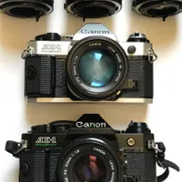 دوربین عکاسی آنالوگ کانن Canon AE-1 PROGRAM 50/1.8|دوربین عکاسی و فیلم‌برداری|تهران, سهروردی|دیوار