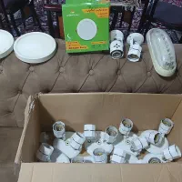 لوستر سقفی دوقلو قیمت مناسب|لامپ و چراغ|دزفول, |دیوار