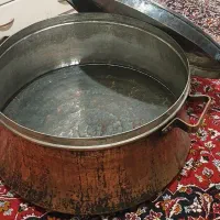 قلفت بزرگ تقریبا برای ۱۵۰ تازه سفید شده|ظروف پخت‌وپز|مشهد, گاز|دیوار