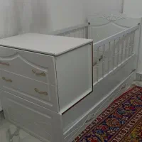 تخت نوزاد نوجوان با تشک