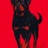 توله هایی روتوایلر واکسیناسیون شده آماده تحویل|سگ|قائم‌شهر, |دیوار