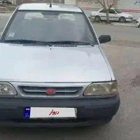 پراید مدل 88 نقره ای