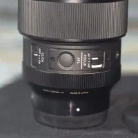 لنز 85 f 1.4 نو در حد تست