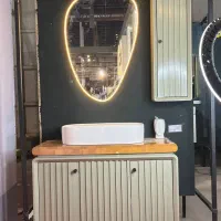 کابین روشویی آینه لمسی و نوری