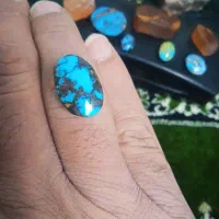 نگین فیروزه نیشابور انگشتروگردنبند