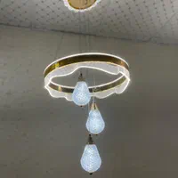 لوستر سه شعله کریستال هوشمند با ریموت کنترل|لوستر و چراغ آویز|تهران, نیروی هوایی (پیروزی)|دیوار