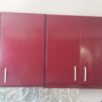 فروش ۸ متر کابینت زرشکی فلزی|مصالح و تجهیزات ساختمان|کرمان, |دیوار